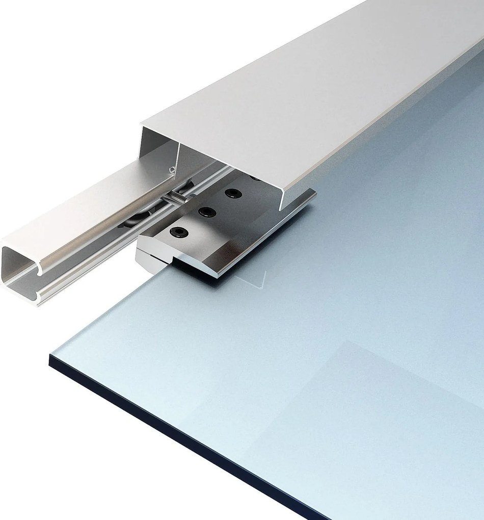 Porta Scorrevole Vetrata 210x75 cm Trasparente...