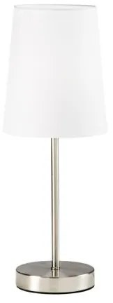 Lampada da tavolo sally nickel 1xe14 15x15x41,8cm i-sally-l-nik