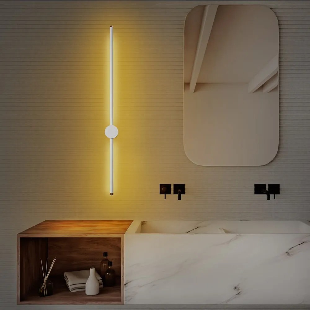 Lampada da parete LED bianca Sword – Opviq lights