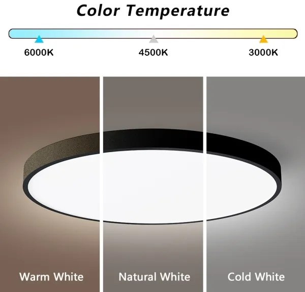 Immax NEO 07250L-Luce LED dimmerabile SEMPLICI 60W/230V Wi-Fi Tuya nero +RC