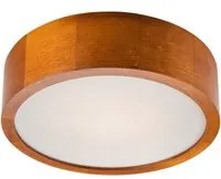 Lampada a Soffitto Eveline, Marrone, Legno, 8x27x27 cm, EPIKASA