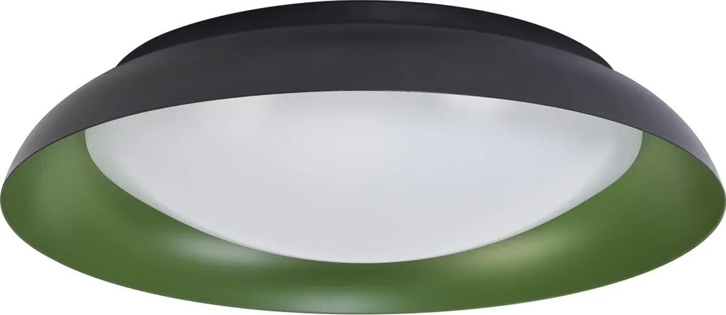 Osram - Plafoniera LED dimmerabile ORBIS PLATE LED/45W/230V Ø48 cm verde/nero