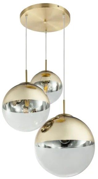 GLOBO 15855-3 - Lampadario a sospensione con filo VARUS 3xE27/40W/230V