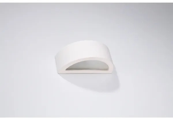 Sollux SL.1459 - Applique ATENA 1xE27/15W/230V 30 cm bianco