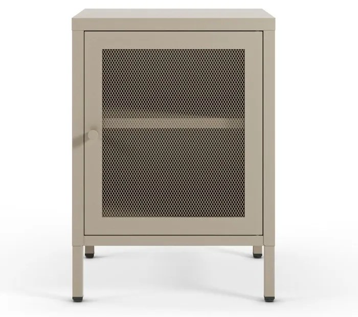 Comodino color crema Fayna – Marckeric