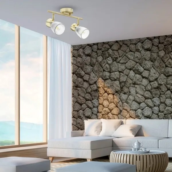 Faretto BEST 2xE14/40W/230V oro