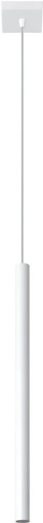 Lampadario in Acciaio a Sospensione PASTELO 1 G9 Bianco da Interno