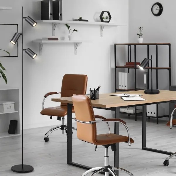 Brilagi - Lampada con piedistallo SELE 3xGU10/30W/230V nero