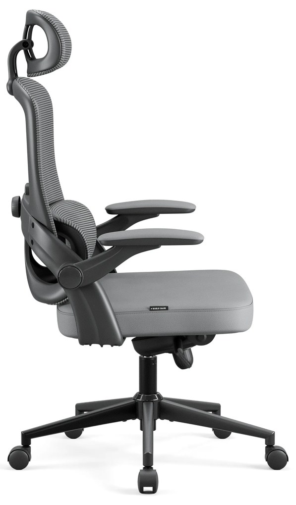 Sedia da ufficio ergonomica Diablo V-Light: grigia