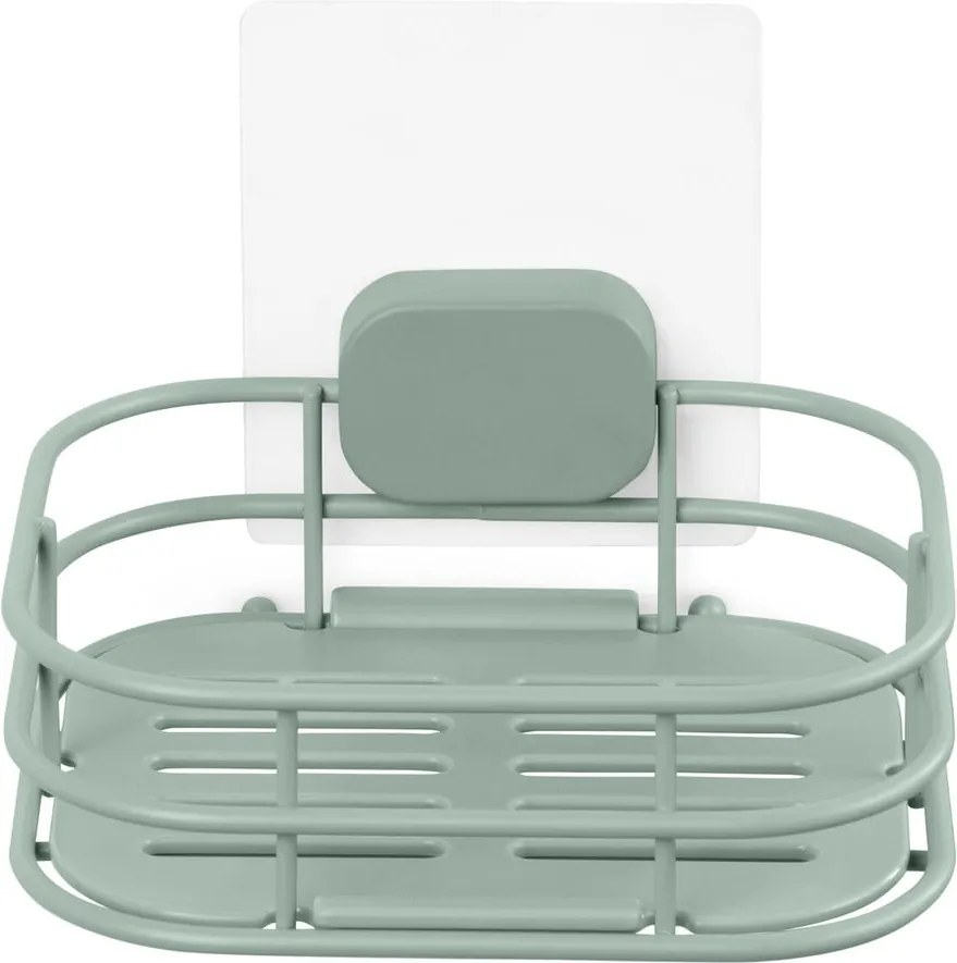 Dispenser di sapone autoportante in metallo color menta Grena - Compactor