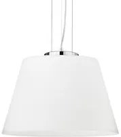 Sospensione Moderna Cylinder Metallo Bianco 1 Luce E27