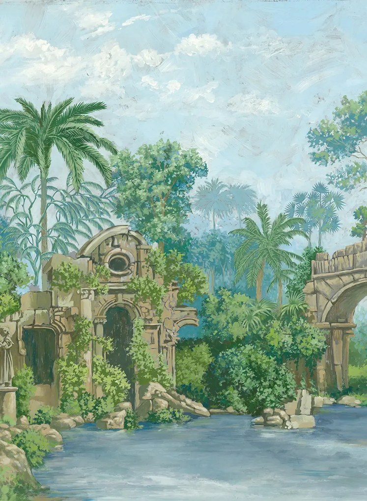 Coordonne Carta da parati panoramica Colonial - Multi