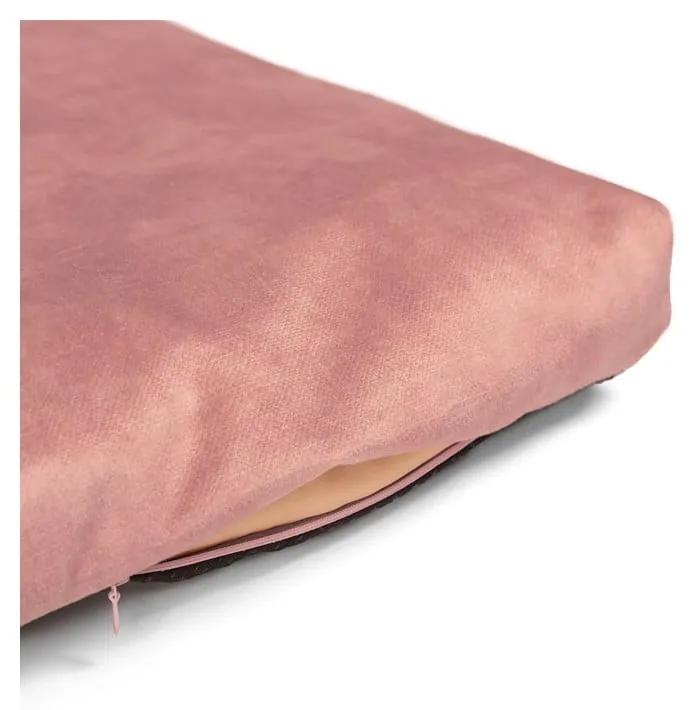 Materasso rosa per cani in ecopelle 90x110 cm SoftPET Eco XXL - Rexproduct
