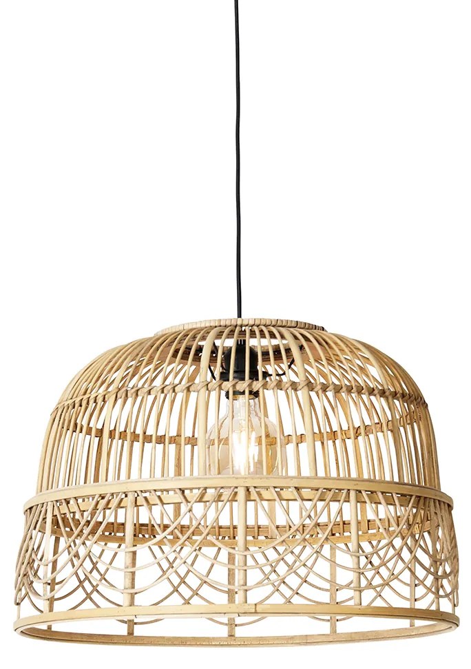 Lampada a sospensione in rattan intelligente 49 cm con WiFi G95 - Michelle