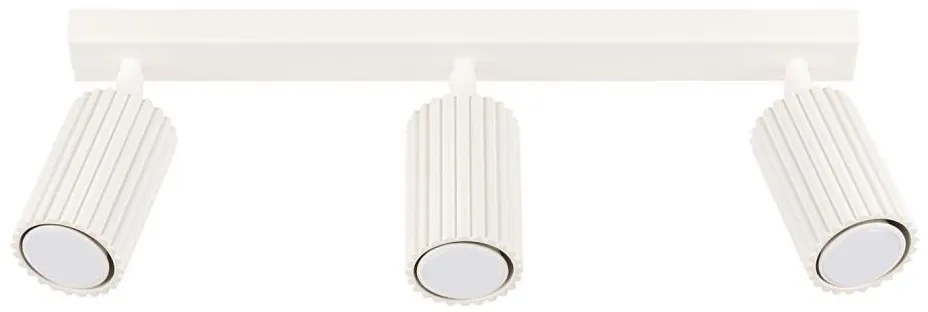 Sollux SL.1600 - Faretto KARBON 3xGU10/10W/230V color crema