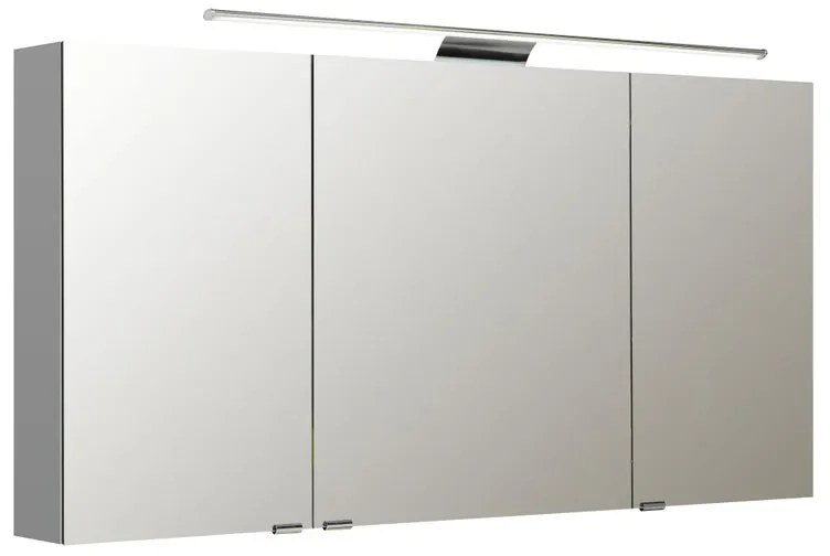 Pensile con luce Cassca PELIPAL bianco L 140 x H 70 x P 10 cm