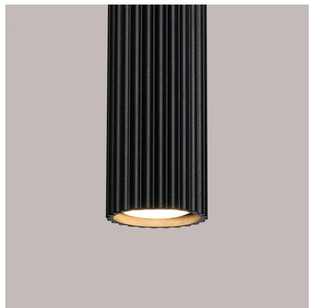 Lampadario nero Gleam – Sollux