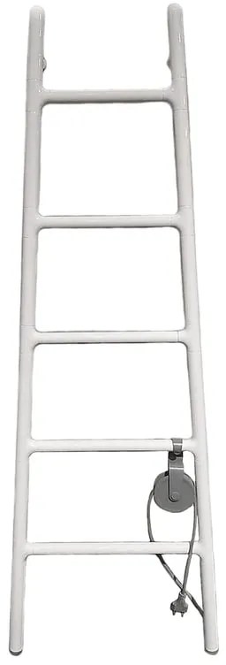 Termoarredo elettrico a fluido  SCALETTA 250 W  bianco lucido L 48 x H 139 x P 5 cm
