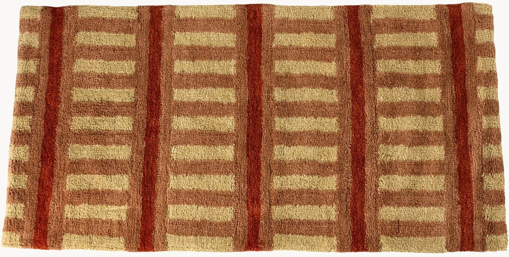 Tappeto da bagno in cotone Stripes