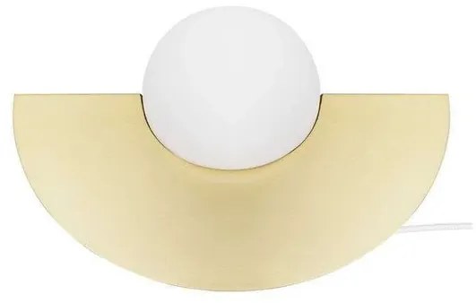 Roccia Lampada Da Tavolo Ottone Spazzolato - Globen Lighting