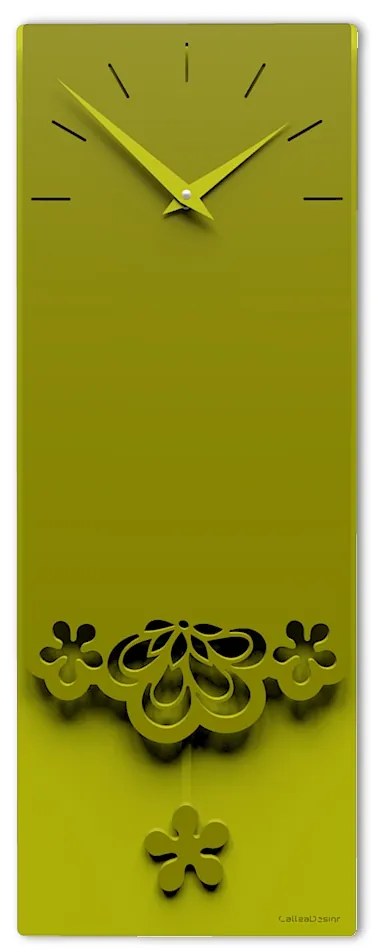 Calleadesign Pendolo da parete Merletto color verde oliva h 59 x 22