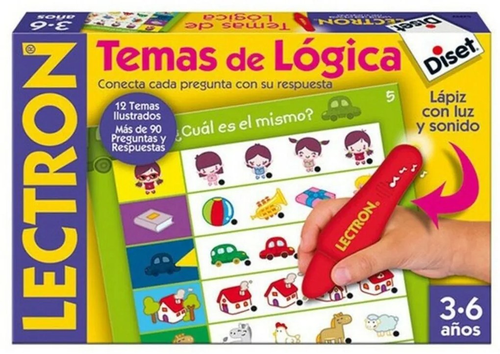 Gioco Educativo Diset Temas de Lógica ES