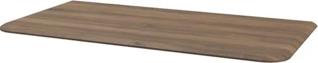 Top per lavabo Bohemia BADEN HAUS L 98 x H 1.6 x P 50 cm noce mdf