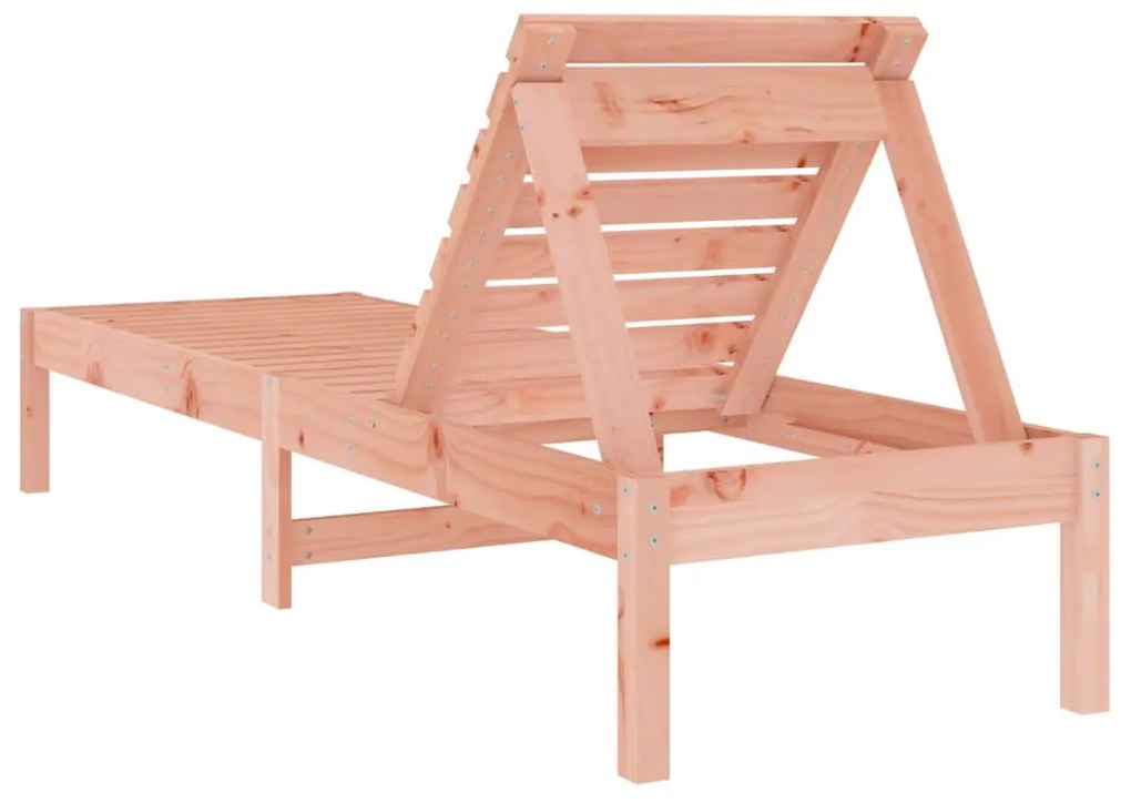 Lettini Prendisole 2pz 199,5x60x74 cm Legno Massello di Douglas