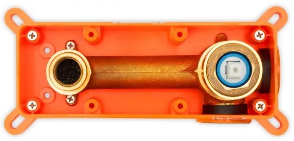 BAT-B0969 - Miscelatore per lavabo da incasso LUNGO nero opaco