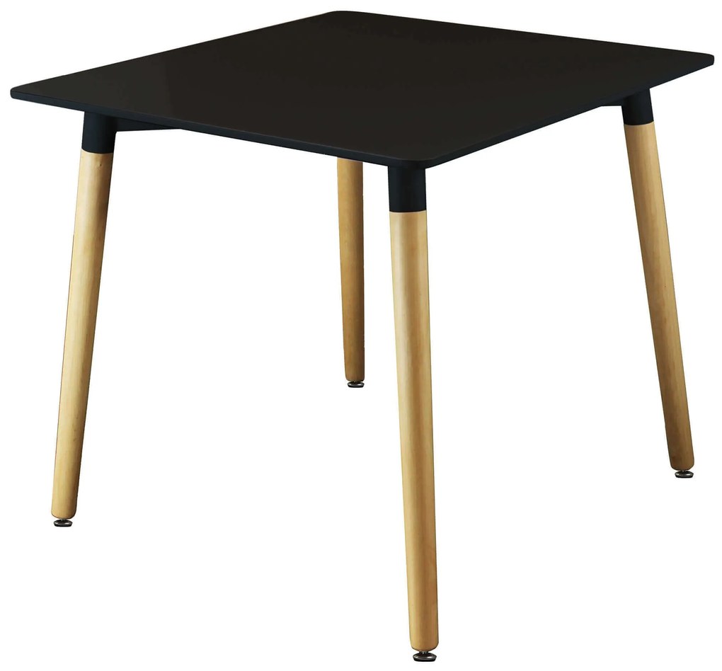 THOMAS - tavolo da pranzo scandinavo quadrato 80x80