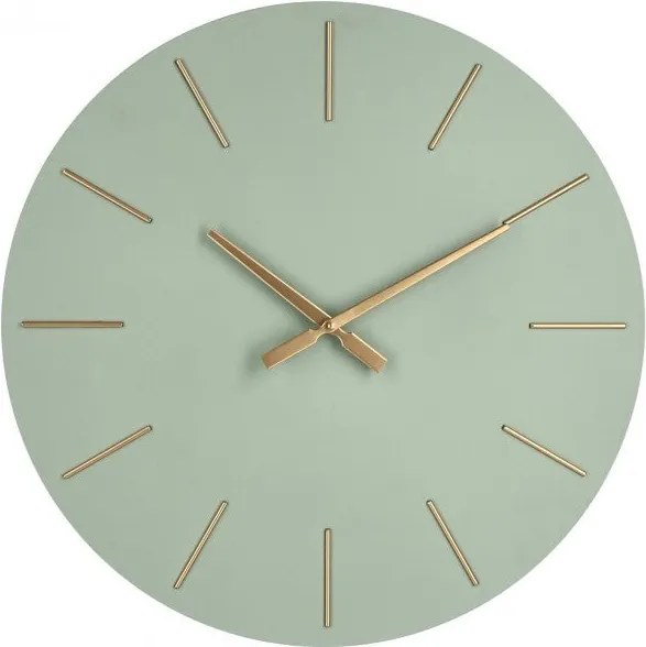 Orologio da Muro Ø 60x5 cm Timeline in Legno Salvia...
