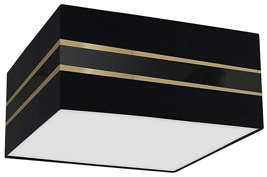 Plafoniera ULTIMO 3xE27/60W/230V nera