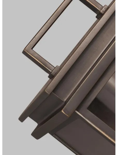 Feiss - Applique da esterno GLENVIEW 1xE27/60W/230V IP44 antracite