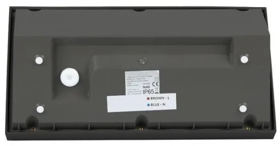 Applique a LED da esterno LED/20W/230V 3000K IP65 nero