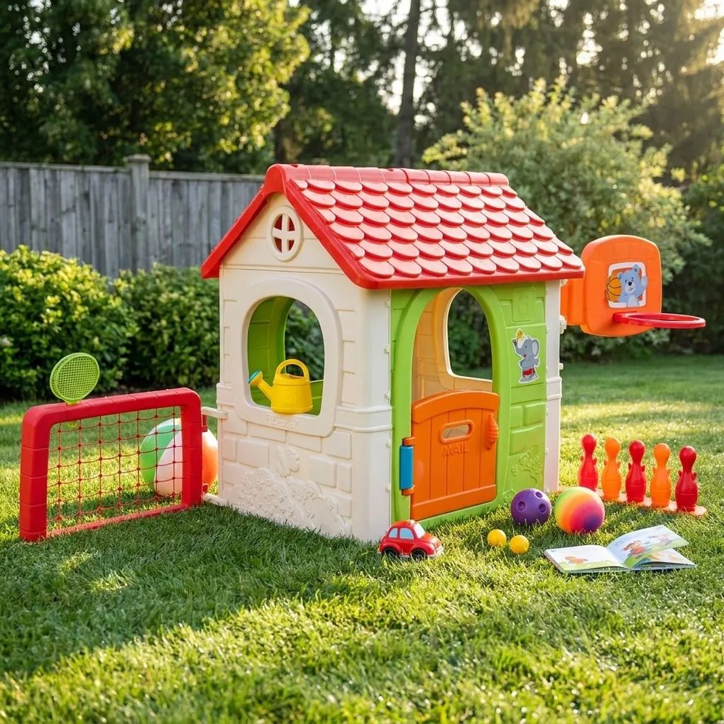 MULTI ACTIVITY - casetta da giardino per bambini