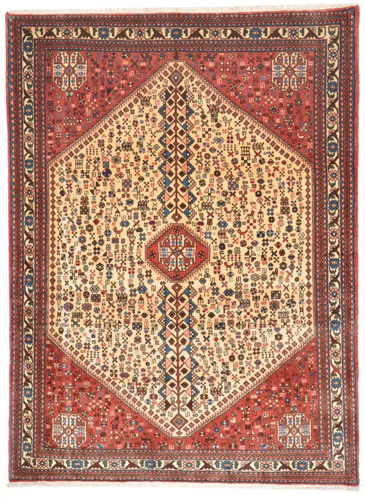 Abadeh Tappeto persiano 150x210 Beige (Iran) Annodato A Mano