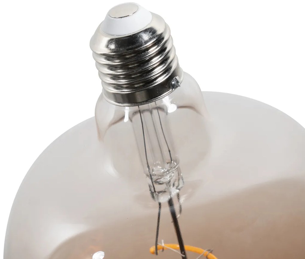 Lampadine LED E27 dimmerabili G140 marrone 4,9W 110 lm 1800K