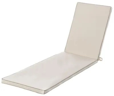 Cuscino per Lettino Crema 190 x 55 x 4 cm