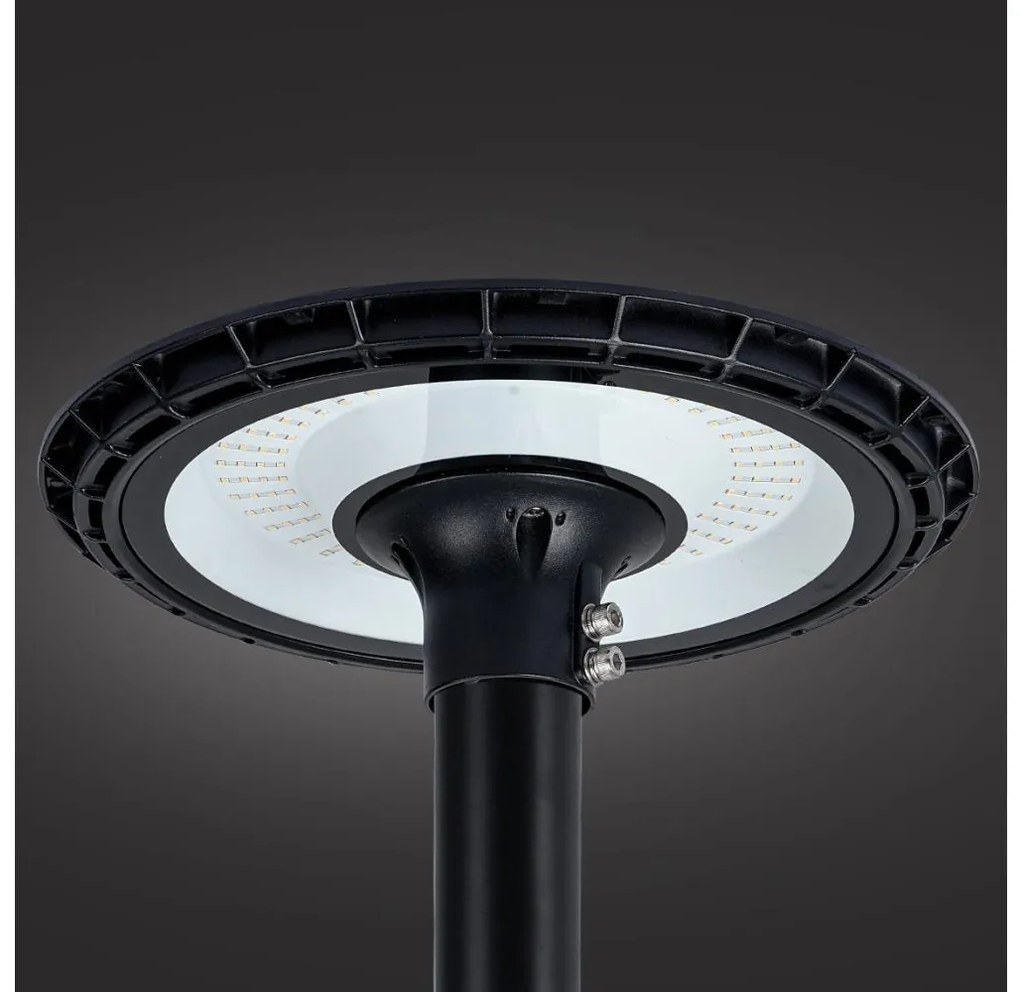 Brilagi - Lampione LED URBANSPARK 60W 230V nero IP65