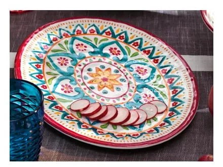 Piatto da portata in melamina Maya – Brandani