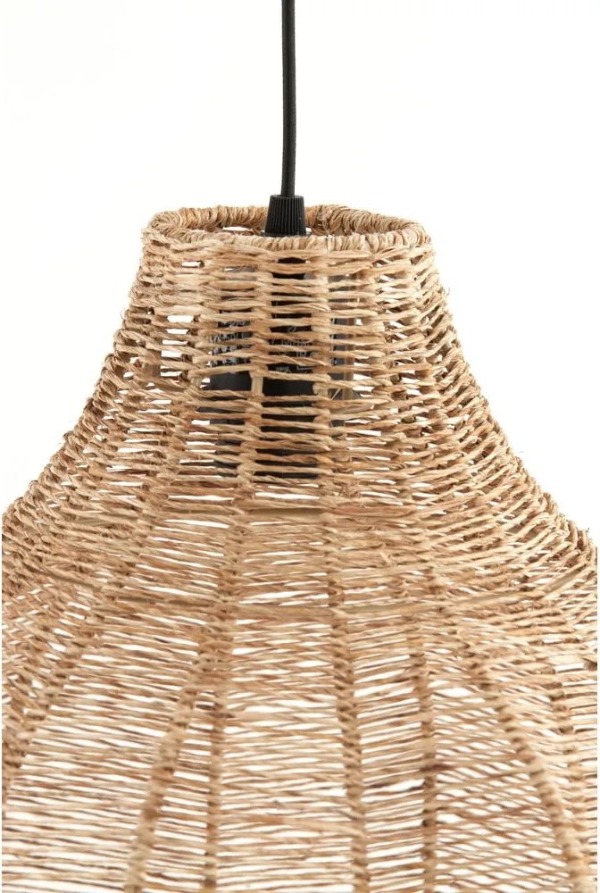 Lampadario in colore naturale ø 60 cm Tonoda - Light &amp; Living