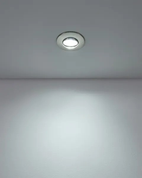 Eglo 300195 - Set di 7 faretti LED da incasso GEDREZ LED/4,9W/230V Ø 9 cm cromo