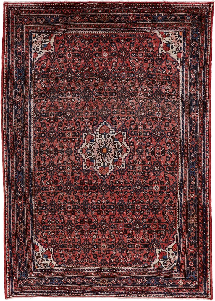 Hosseinabad Tappeto persiano 220x310 (Iran) Annodato A Mano