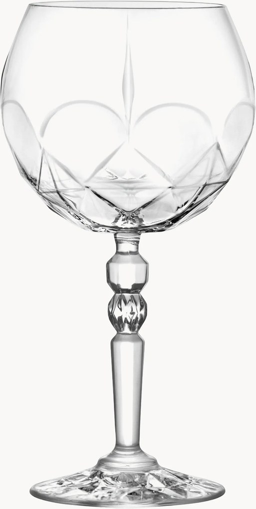 Set di 6 bicchieri da vino in cristallo Alkemist