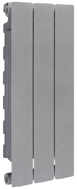 Radiatore acqua calda PRODIGE MODERN in alluminio, 3 elementi, interasse 600 mm, graphite