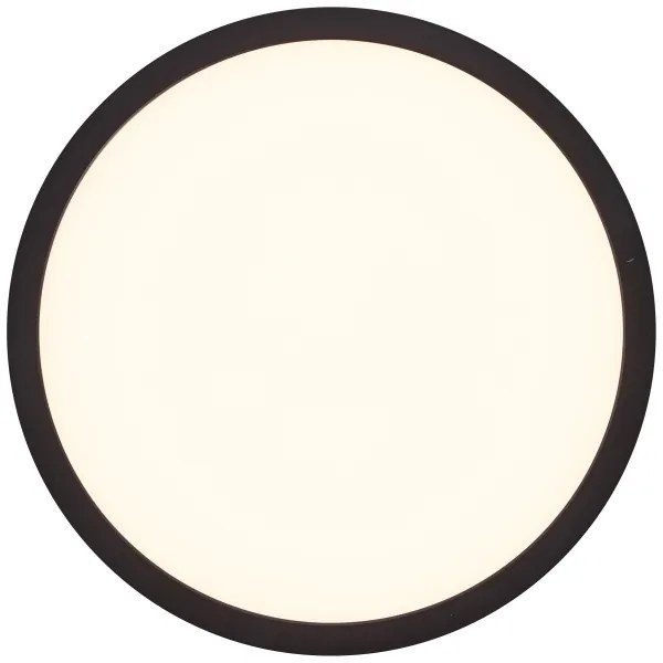 Brilliant - Plafoniera LED da soffitto TUCO LED/16W/230V Ø 25 cm nero