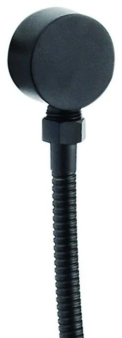 Kamalu - Gruppo miscelatore soffione e doccetta colore nero L2600