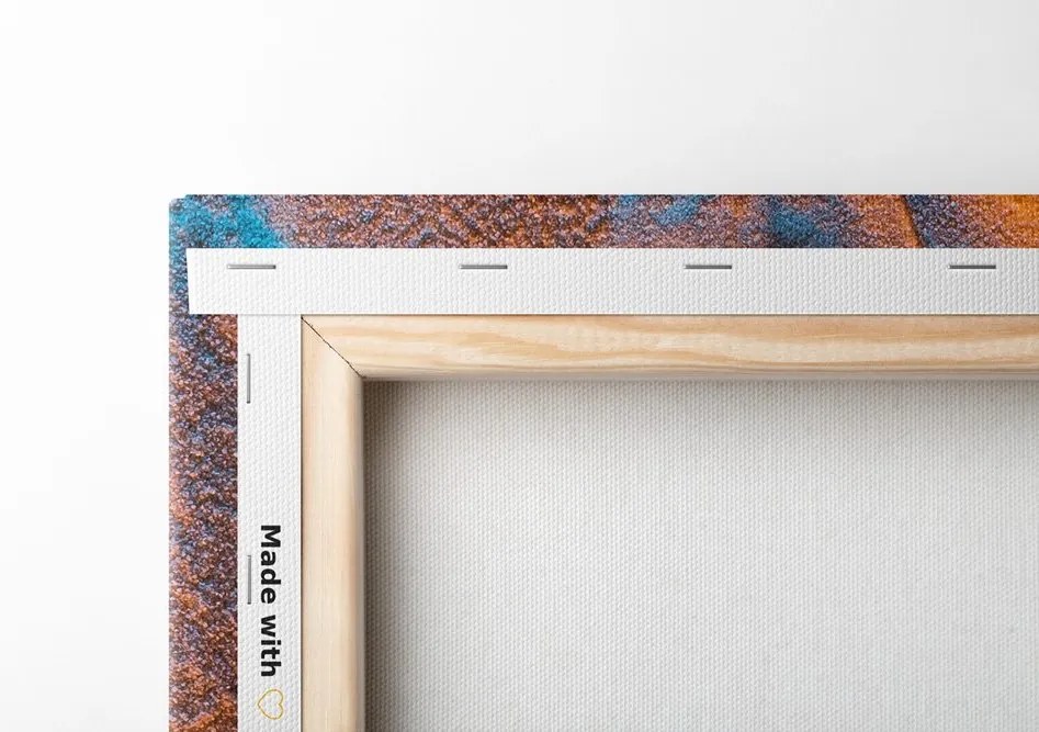 Quadro su tela – Texture interessante delle foglie