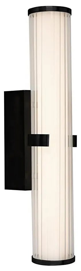 Searchlight 63125-1BK - LED Lampada da bagno CLAMP LED/18W/230V IP44 nero