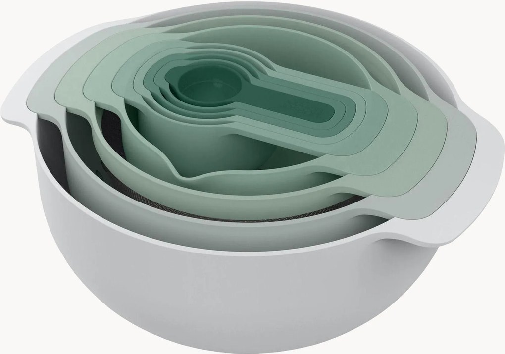 Set ciotole con misurini Nest Plus, set da 9